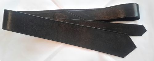 Elite Leather Tie (Stitched)